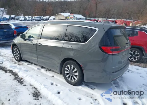 2021 Chrysler Pacifica Hybrid Touring L z USA, uszkodzony, nr VIN 2C4RC1L7XMR603286